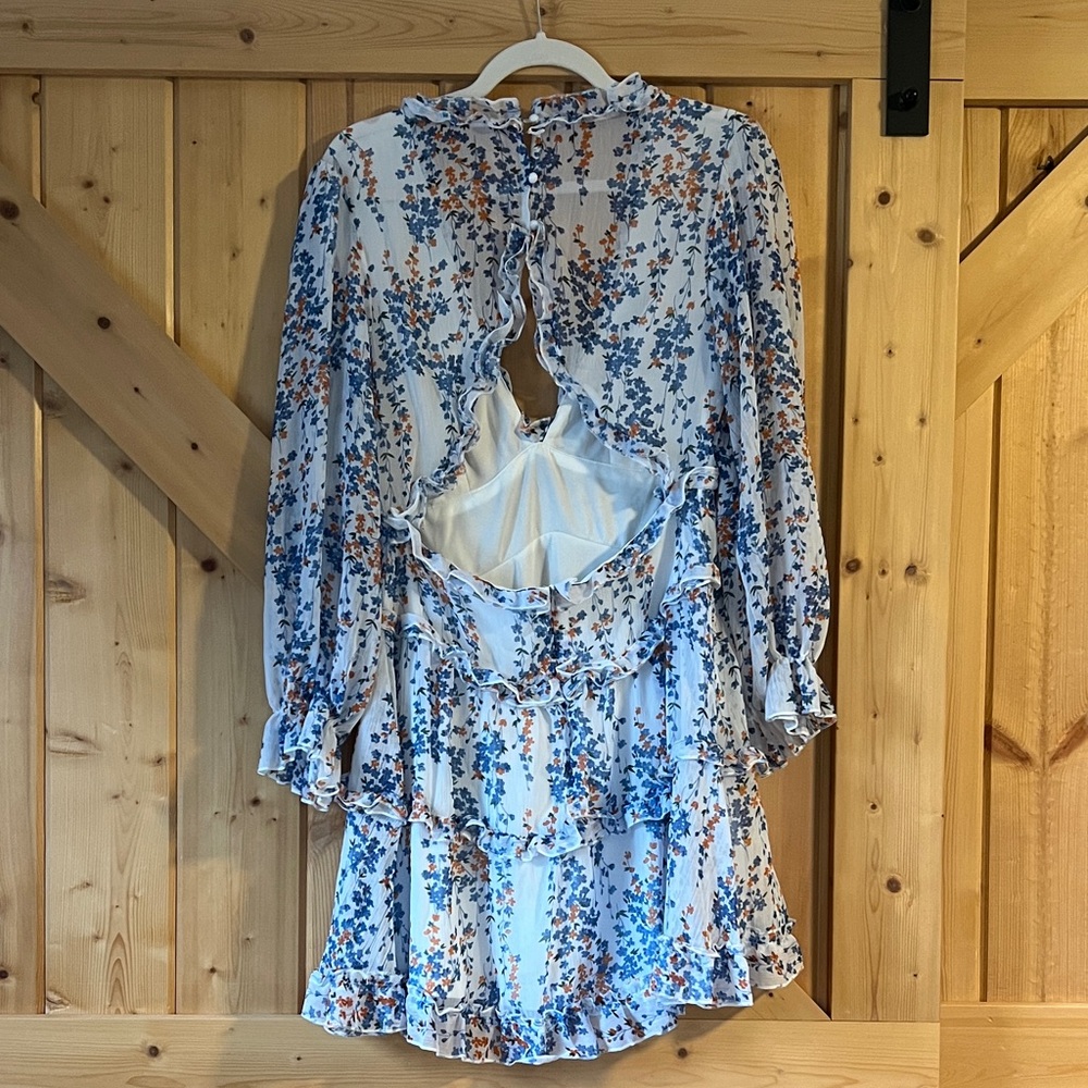 Floral Ruffle Dress - Picture 2 of 2